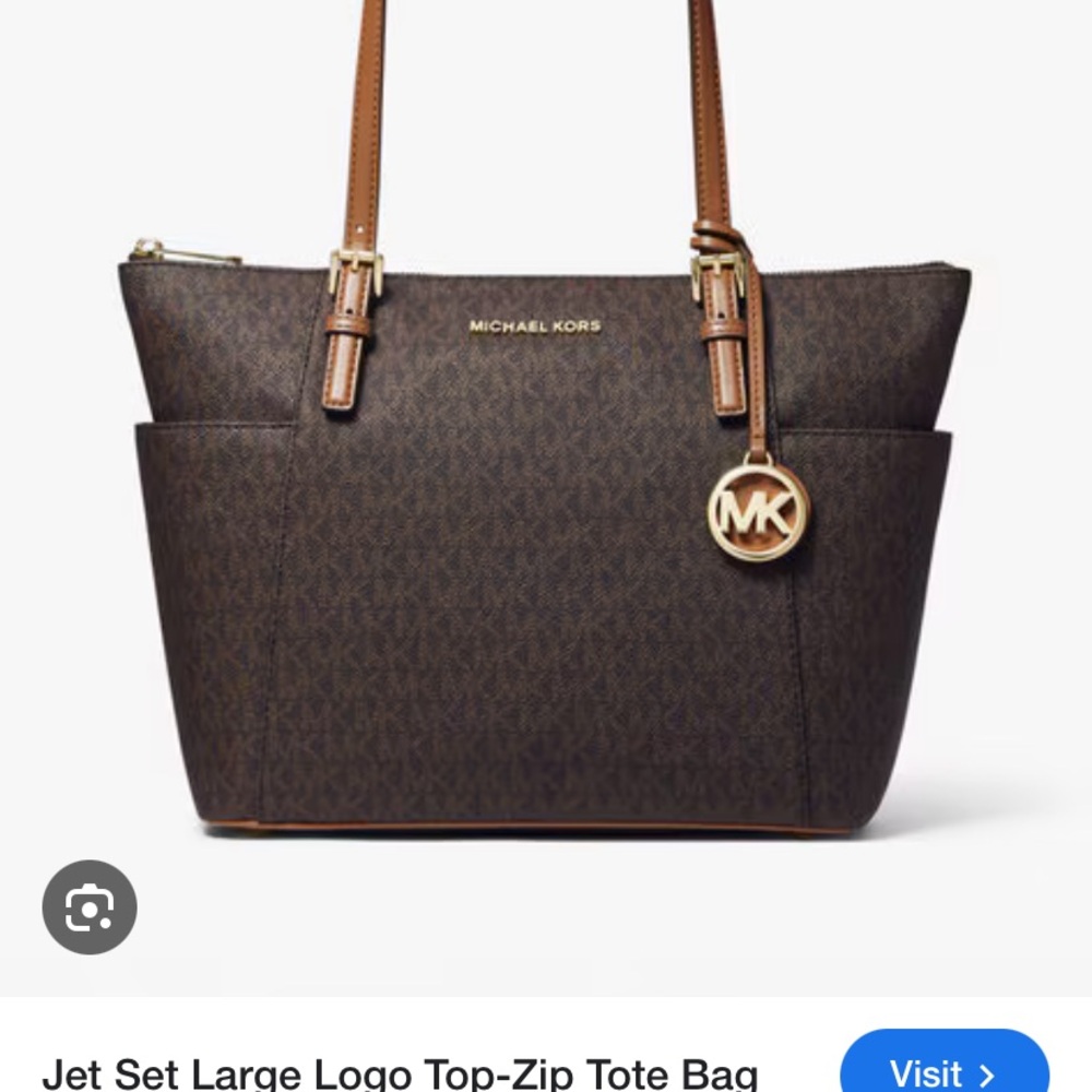 Michael Kors Brown Tote Bag